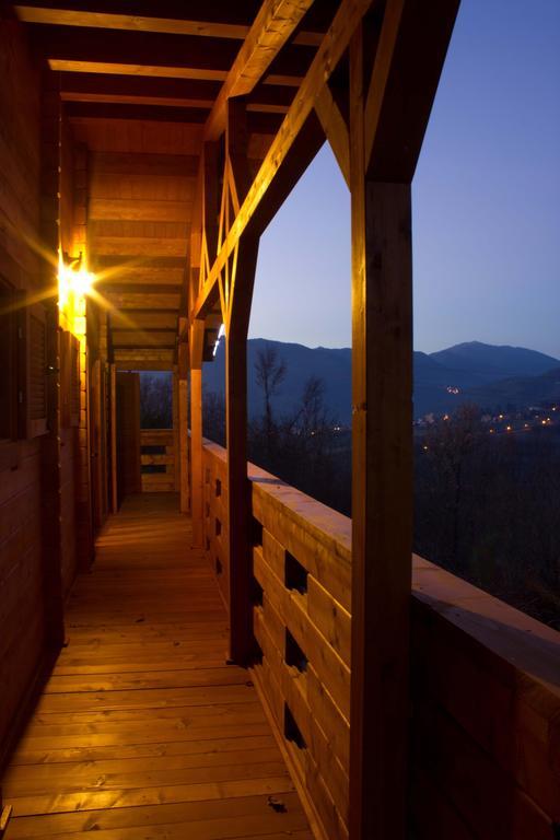 Chalet Dei Parchi Bed and Breakfast Saracinesco Buitenkant foto